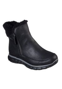 skechers - SKECHERS SYNERGY-COLLAB Czarny. Kolor: czarny. Materiał: tkanina #1