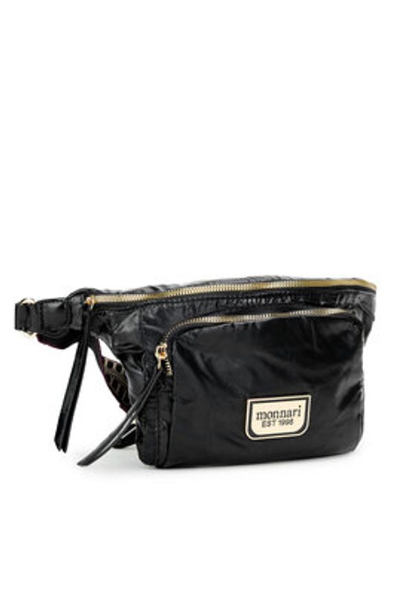 Monnari Torebka BAG6190 KM20D000 Czarny. Kolor: czarny. Materiał: skórzane