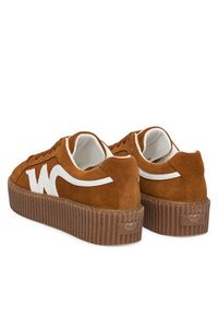 Weekend Max Mara Sneakersy 2615761014600 Pomarańczowy. Kolor: pomarańczowy. Materiał: skóra, zamsz #4