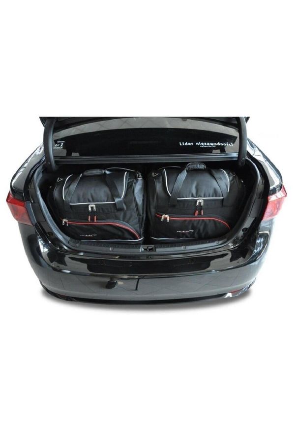 KJUST - Torby Do Bagażnika Toyota Avensis Limousine 2009-2018 4Szt Kjust. Kolor: czarny. Styl: sportowy