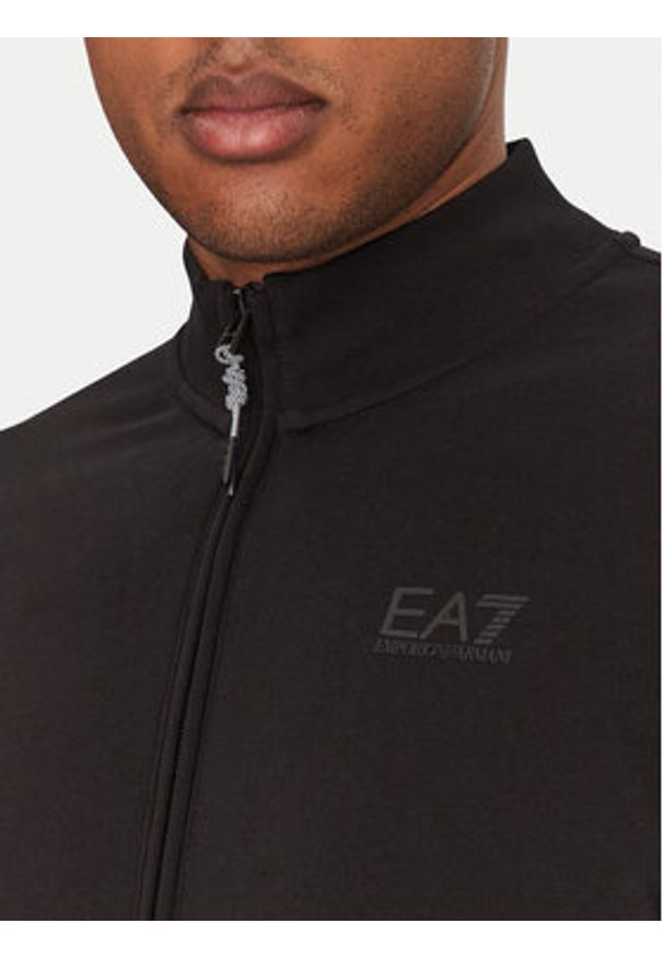 EA7 Emporio Armani Dres 7M000268 AF12451 UC001 Czarny Regular Fit. Kolor: czarny. Materiał: bawełna