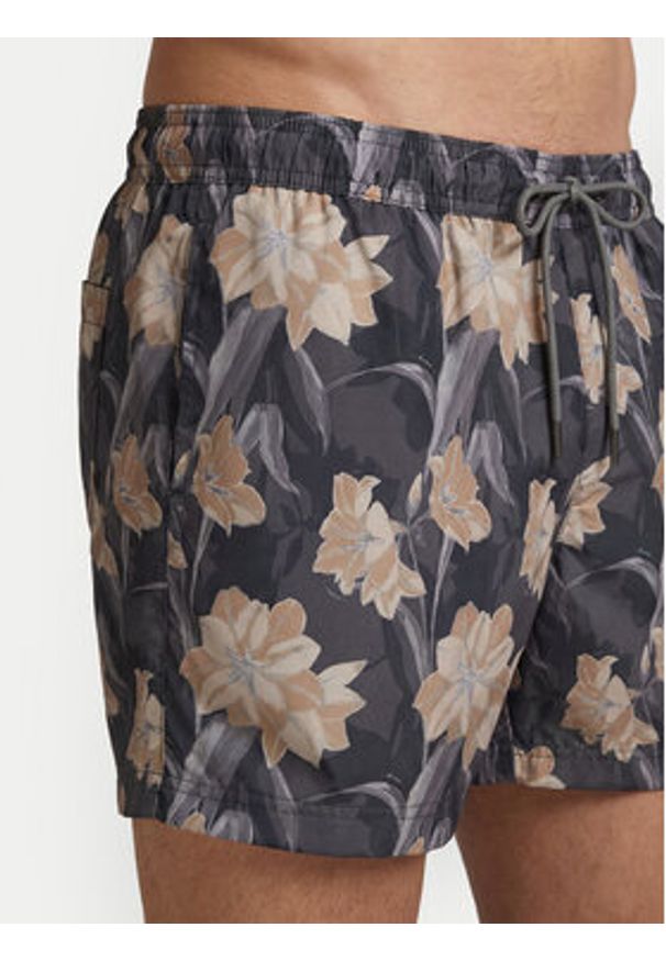 BOSS Szorty kąpielowe Iris 50555111 Szary Regular Fit. Kolor: szary. Materiał: syntetyk