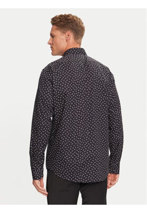 BOSS - Boss Koszula H-Joe 50527626 Czarny Slim Fit. Kolor: czarny. Materiał: bawełna