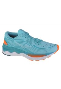 Buty Mizuno Wave Skyrise 4 W J1GD230921 niebieskie. Kolor: niebieski. Materiał: materiał, guma. Szerokość cholewki: normalna. Model: Mizuno Wave