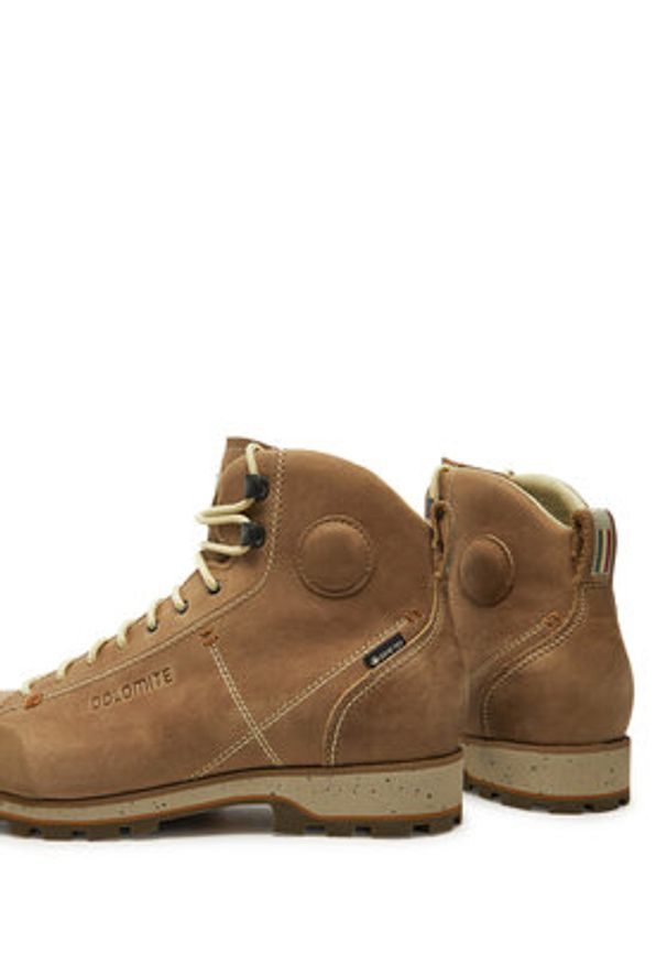 Dolomite Trekkingi 54 High Fg Evo GORE-TEX 292533 Brązowy. Kolor: brązowy. Materiał: skóra, nubuk