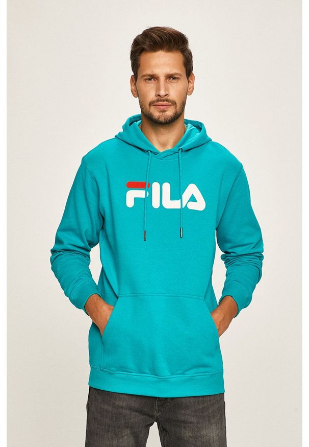 Fila - FILA - Bluza 681090. Okazja: na co dzień. Kolor: fioletowy. Materiał: materiał. Styl: casual