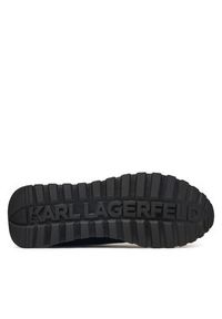 Karl Lagerfeld - KARL LAGERFELD Sneakersy KL51116 Czarny. Kolor: czarny. Materiał: skóra, zamsz #5