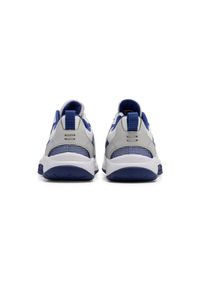 Buty do chodzenia męskie Hummel Speed Court. Zapięcie: sznurówki. Kolor: biały, niebieski, wielokolorowy. Materiał: materiał, tkanina, syntetyk. Szerokość cholewki: normalna. Sport: turystyka piesza