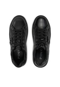 Pinko - PINKO Sneakersy Yoko 06 SS0041 P048 Czarny. Kolor: czarny. Materiał: skóra #4