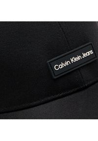 Calvin Klein Jeans Czapka z daszkiem Inst Patch Cap K60K612323 Czarny. Kolor: czarny. Materiał: materiał #3