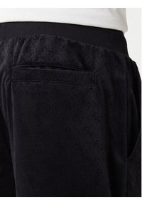 Guess Spodnie dresowe Z6RB14 KD612 Czarny Regular Fit. Kolor: czarny. Materiał: syntetyk #4