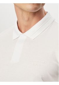 BOSS Polo PS Spirit70 50559801 Biały Regular Fit. Typ kołnierza: polo. Kolor: biały. Materiał: bawełna #5