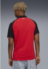 Puma - Męska domowa koszulka Stade Rennais F.C. 25/26 PUMA Red Black. Kolor: czerwony, wielokolorowy, czarny