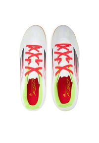 Adidas - adidas Buty do piłki nożnej F50 Club Indoor IE1222 Biały. Kolor: biały. Materiał: skóra #6