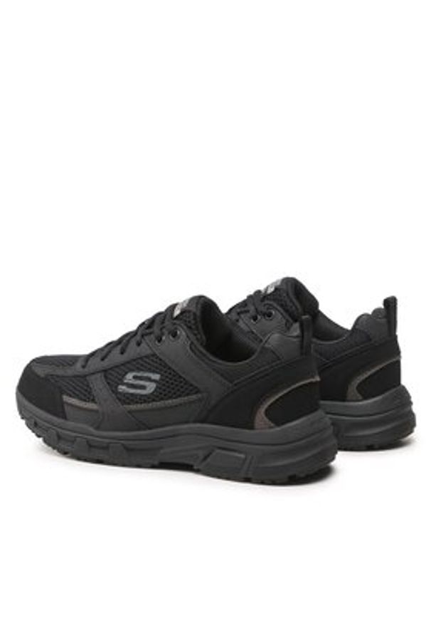 skechers - Skechers Trekkingi Verketta 51898/BBK Czarny. Kolor: czarny. Materiał: materiał. Sport: turystyka piesza