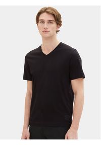 Tom Tailor Komplet t-shirtów 1037738 Czarny Regular Fit. Kolor: czarny. Materiał: bawełna #7