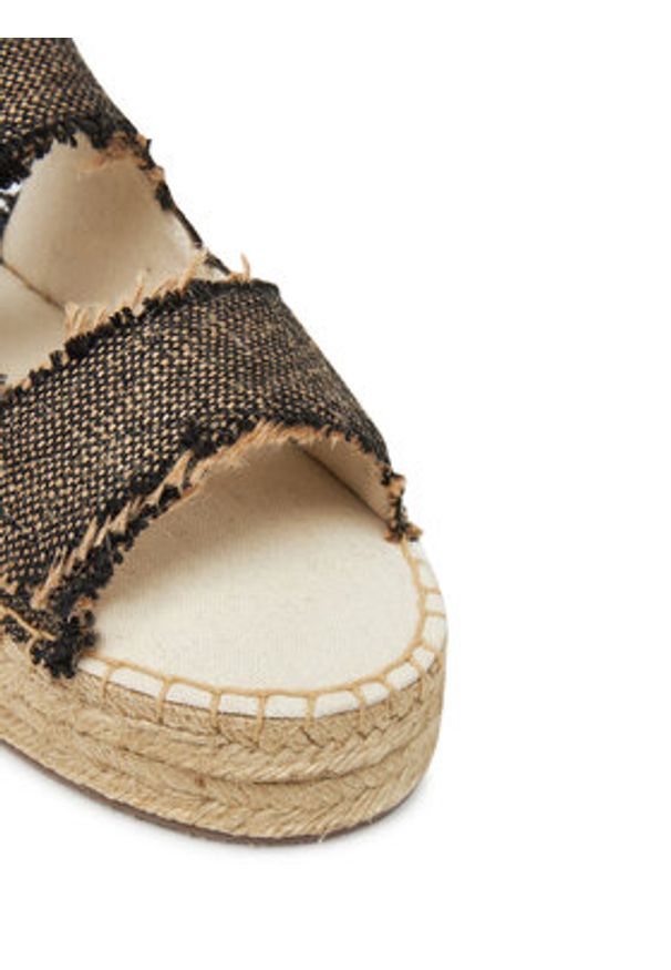 EMU Australia Espadryle Ayers W13168 Czarny. Kolor: czarny. Materiał: materiał