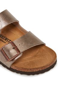 Birkenstock Klapki Arizona 1029439 Brązowy. Kolor: brązowy. Materiał: skóra