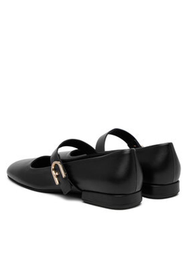 Furla Półbuty Chic Ballerina YJ70HIC X30000 AL O6000 Czarny. Kolor: czarny. Materiał: skóra