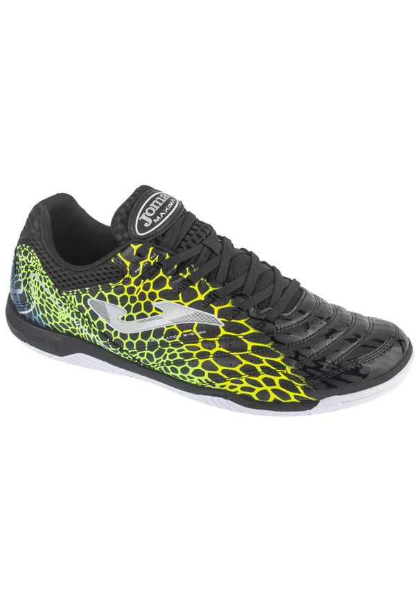 Joma - Buty halowe do piłki nożnej męskie, Maxima 25 MAXW IN. Kolor: czarny. Sport: piłka nożna