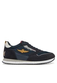 Aeronautica Militare Sneakersy 251SC288CT3545 Granatowy. Kolor: niebieski. Materiał: skóra, zamsz