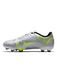 Buty dla dzieci piłkarskie Nike Mercurial Vapor 14 Academy FG/MG CV0811. Zapięcie: zamek. Materiał: materiał, skóra, syntetyk. Szerokość cholewki: normalna. Sport: piłka nożna #4