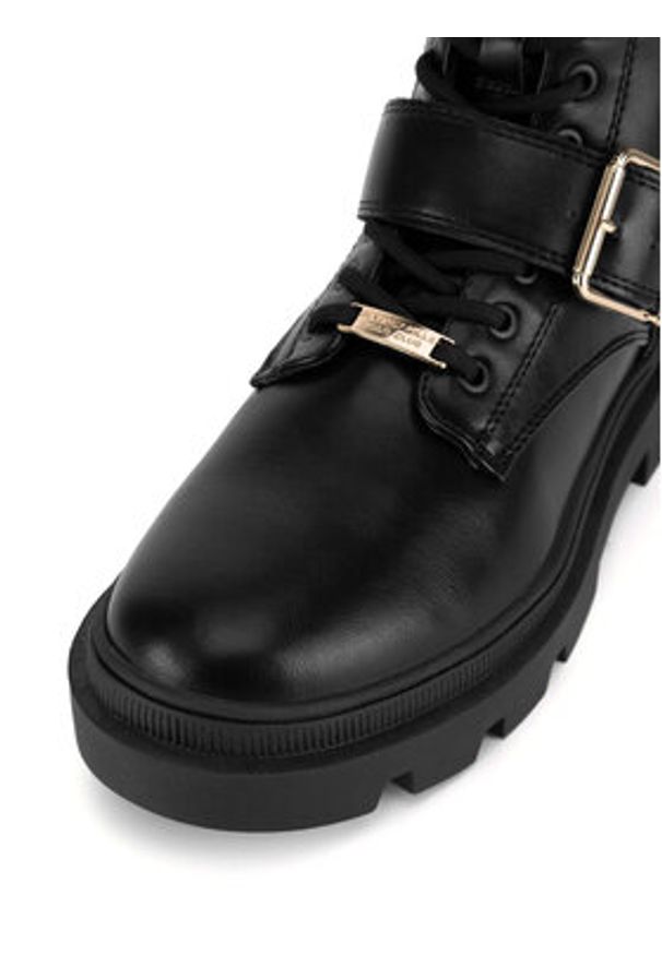 Beverly Hills Polo Club Trzewiki V12-793 Czarny. Kolor: czarny. Materiał: materiał