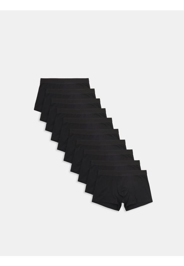 Sinsay - Bokserki classic 10 pack - czarny. Kolor: czarny