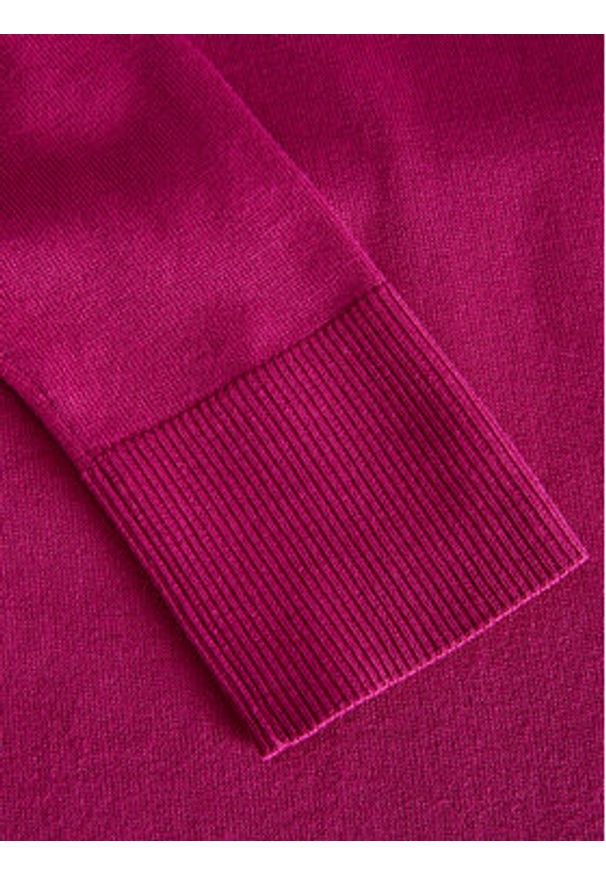 JJXX Golf Ada 12258813 Różowy Slim Fit. Typ kołnierza: golf. Kolor: różowy. Materiał: wiskoza
