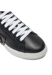 Philipp Plein - PHILIPP PLEIN Sneakersy FADS USC0565 PLE025N Czarny. Kolor: czarny. Materiał: skóra #6