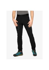 Spodnie softshell męskie Peak Performance Light SS Scale Pants. Kolor: czarny. Materiał: softshell. Sport: turystyka piesza