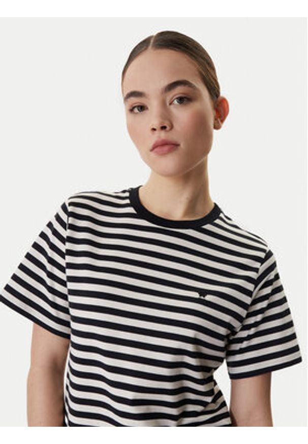 Weekend Max Mara T-Shirt Venaco 2615971031 Czarny Relaxed Fit. Kolor: czarny. Materiał: bawełna