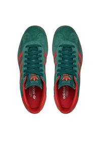 Adidas - adidas Sneakersy Gazelle IG6200 Zielony. Kolor: zielony. Materiał: zamsz, skóra. Model: Adidas Gazelle #6