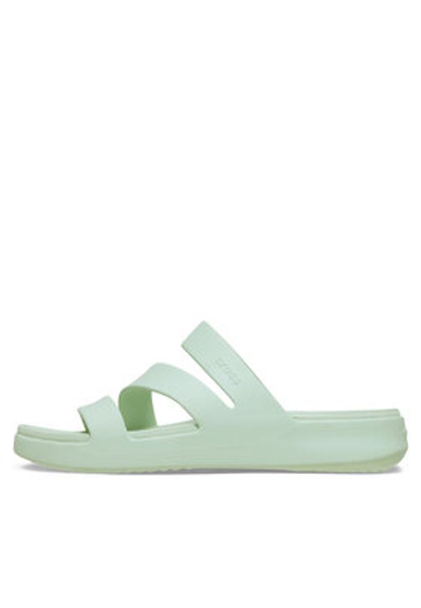 Crocs Klapki Getaway Strappy 209587 Zielony. Kolor: zielony
