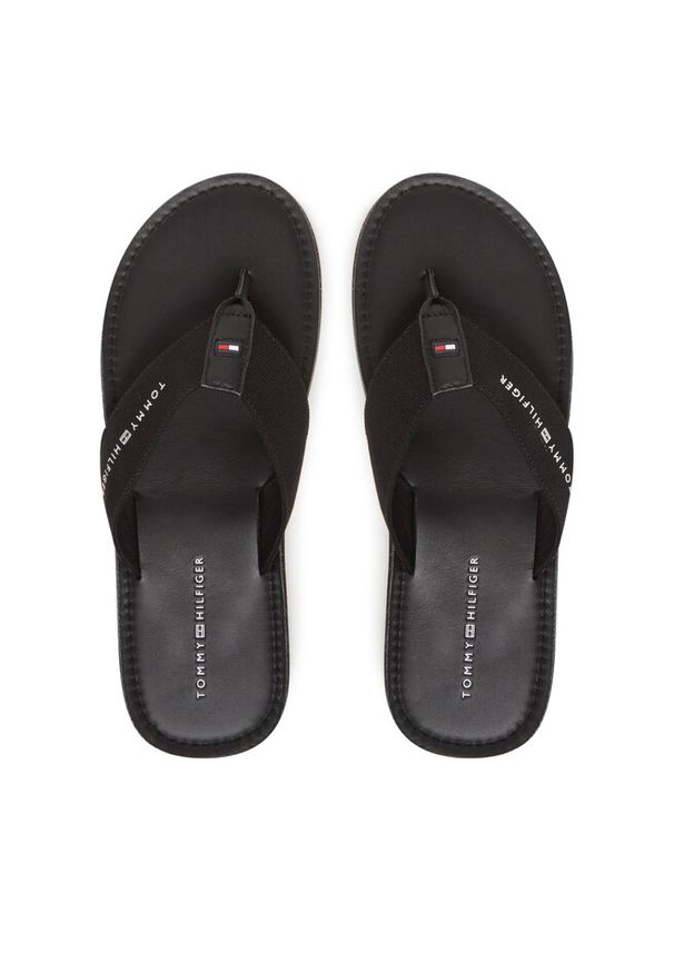 TOMMY HILFIGER - Japonki Tommy Hilfiger. Kolor: czarny