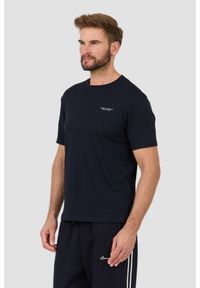 Armani Exchange - ARMANI EXCHANGE Granatowy męski t-shirt, Rozmiar XL. Kolor: niebieski #3