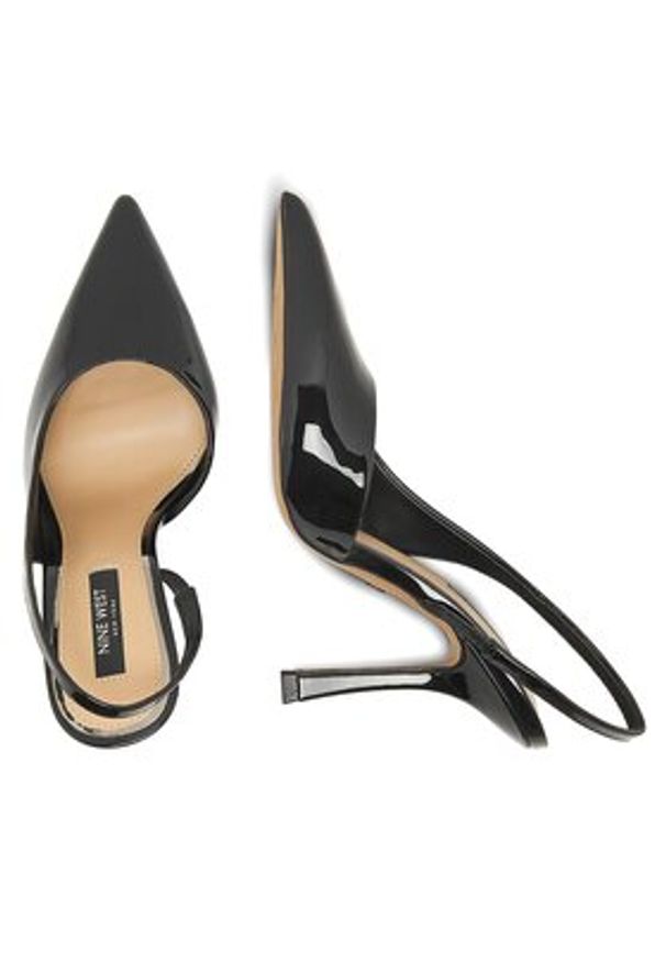 Nine West Sandały WFA2689-1 Czarny. Kolor: czarny. Materiał: syntetyk