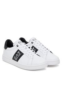 EA7 Emporio Armani Sneakersy 7X000332 AF10848 MZ021 Biały. Kolor: biały. Materiał: skóra #5