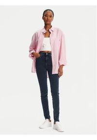 Tommy Jeans Jeansy Nora DW0DW20221 Granatowy Skinny Fit. Kolor: niebieski #4