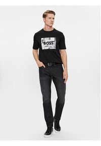 BOSS - Boss T-Shirt Teeheavyboss 50510009 Czarny Regular Fit. Kolor: czarny. Materiał: bawełna #4