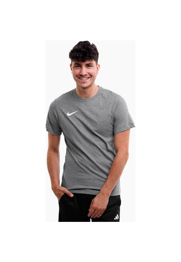 Koszulka treningowa męska Nike Dri-FIT Park 20 Tee. Kolor: szary. Technologia: Dri-Fit (Nike)