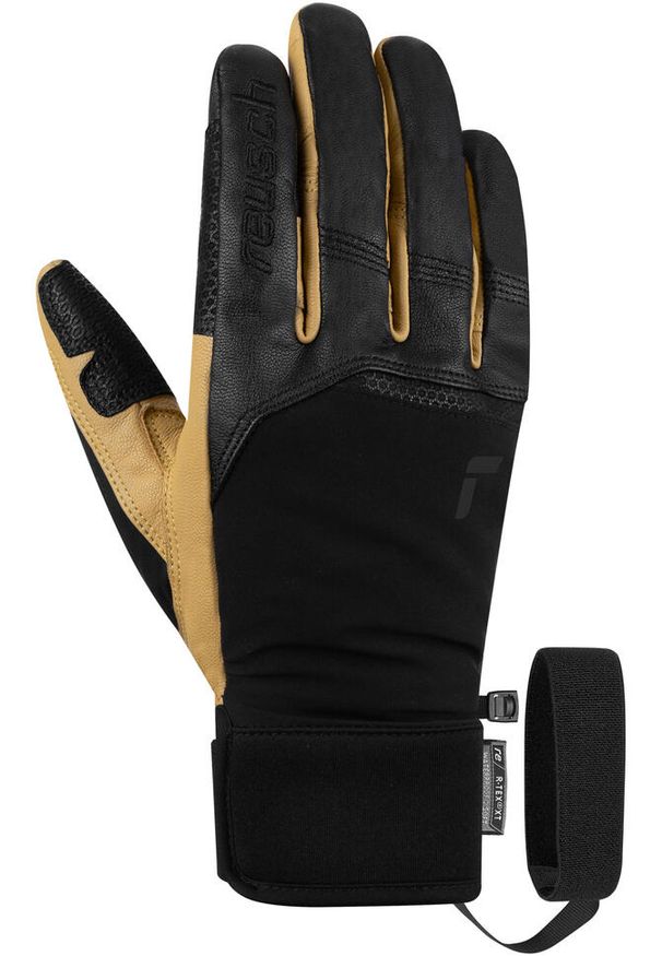 Rękawice narciarskie Reusch Lleon R-TEX® XT. Kolor: wielokolorowy, czarny, beżowy. Sezon: zima. Sport: narciarstwo