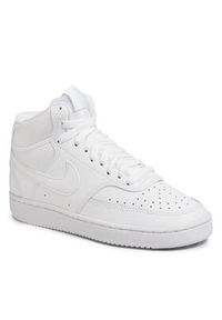 Nike Sneakersy Court Vision Mid CD5436 100 Biały. Kolor: biały. Materiał: skóra. Model: Nike Court #4