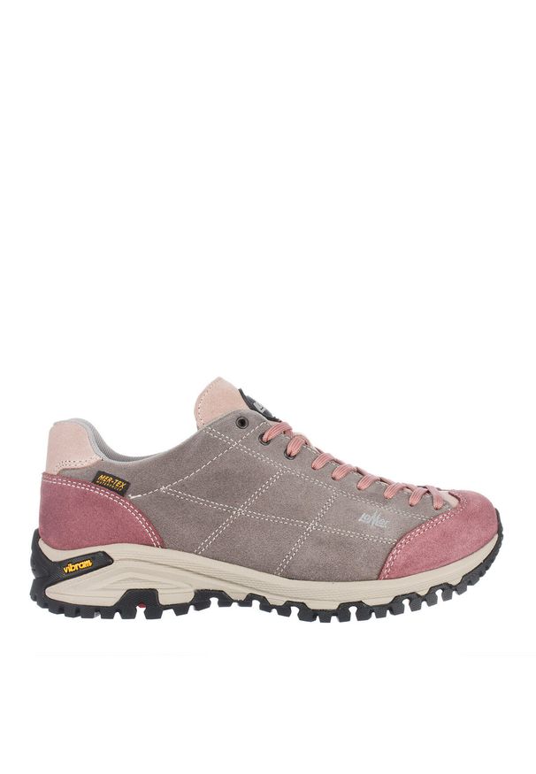 Buty turystyczne damskie LOMER Maipos Mtx Suede. Kolor: czerwony, różowy, wielokolorowy. Sport: turystyka piesza