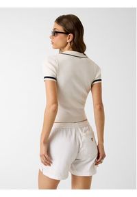 Guess Jeans Sweter 181553 Beżowy Classic Fit. Kolor: beżowy #5