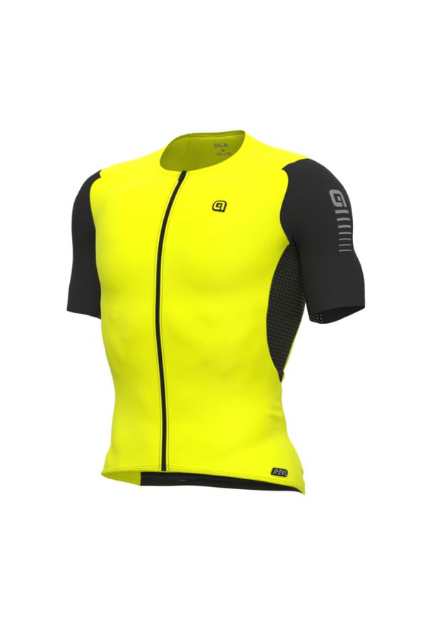 ALÉ CYCLING - Koszulka rowerowa męska Alé Race Special. Kolor: czarny, wielokolorowy, żółty