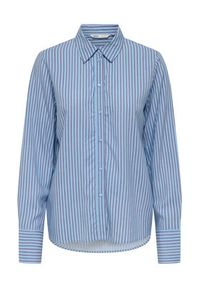only - ONLY Koszula Berit 15320243 Niebieski Regular Fit. Kolor: niebieski. Materiał: wiskoza