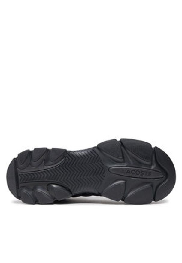 Lacoste Sneakersy 747SMA0105 Czarny. Kolor: czarny. Materiał: materiał, mesh