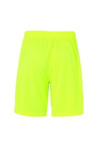 UHLSPORT - Szorty Uhlsport center basic. Kolor: czarny, żółty, wielokolorowy. Materiał: materiał. Sport: piłka nożna, fitness