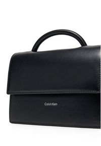 Calvin Klein Torebka Ck Linn Top Handle Crossbody K60K613162 Czarny. Kolor: czarny. Materiał: skórzane #4